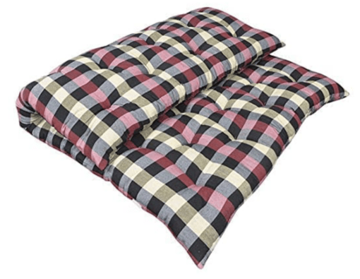 Soft Cotton Filled Multicolored Single Bed Mattress in Buffalo Check | Cotton Gadda (3 x 6 ft or 36 x 72 Inch) Single Bed - Image 2